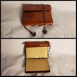 Outgeek vintage artificial leather bound  notebook